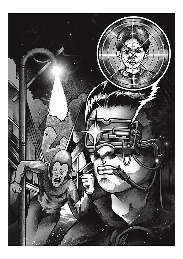 合作科幻小说插画合集