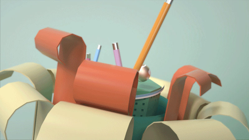 TVART毕业作品-Happiness Unfolds（图ZMTY3OTAzNjg0） - 动画/影视 - 站酷设计师阿步的花园原创素材 - 站酷ZCOOL