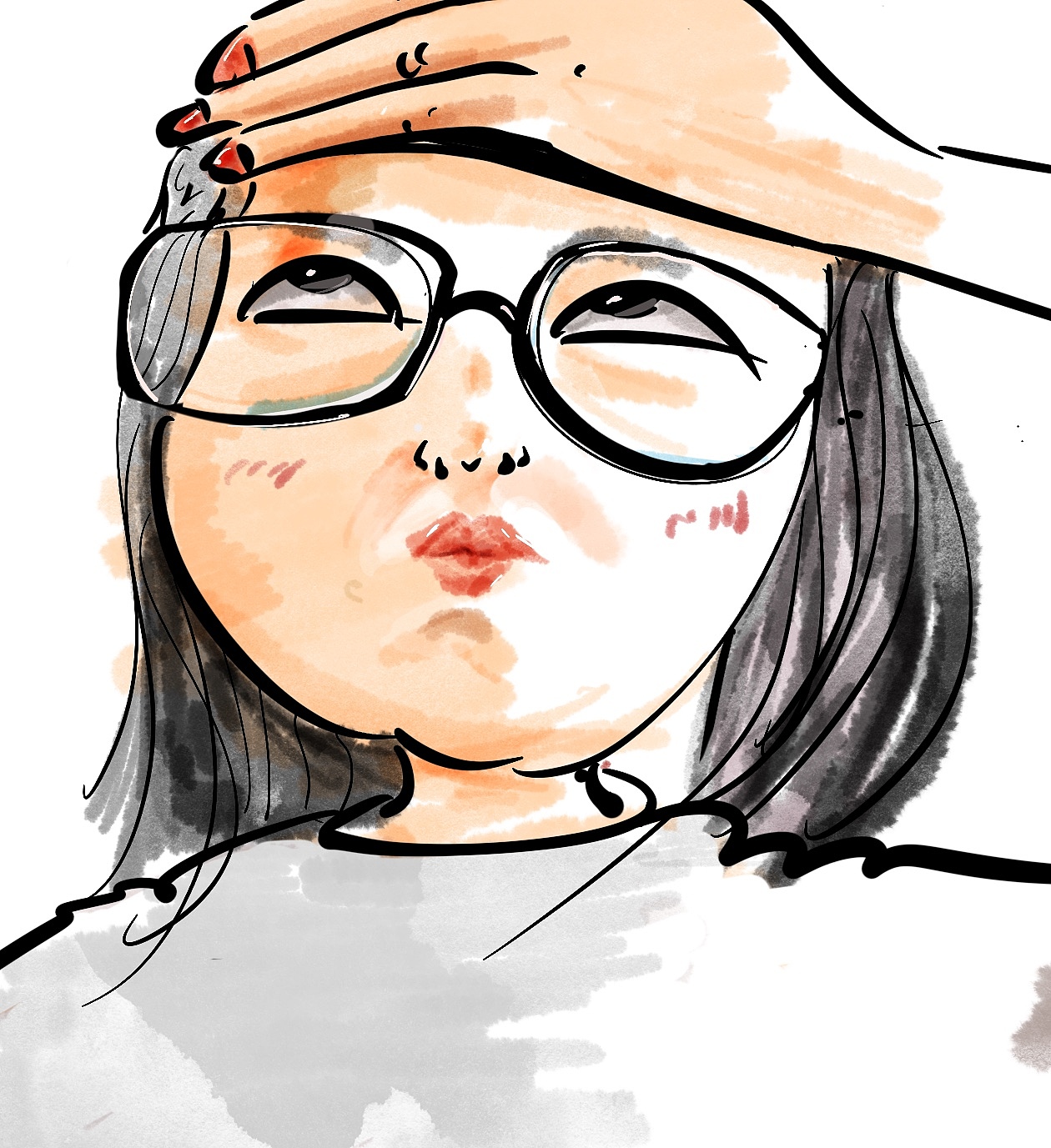 秦美丽反正说要把我拉黑了[z我汗]