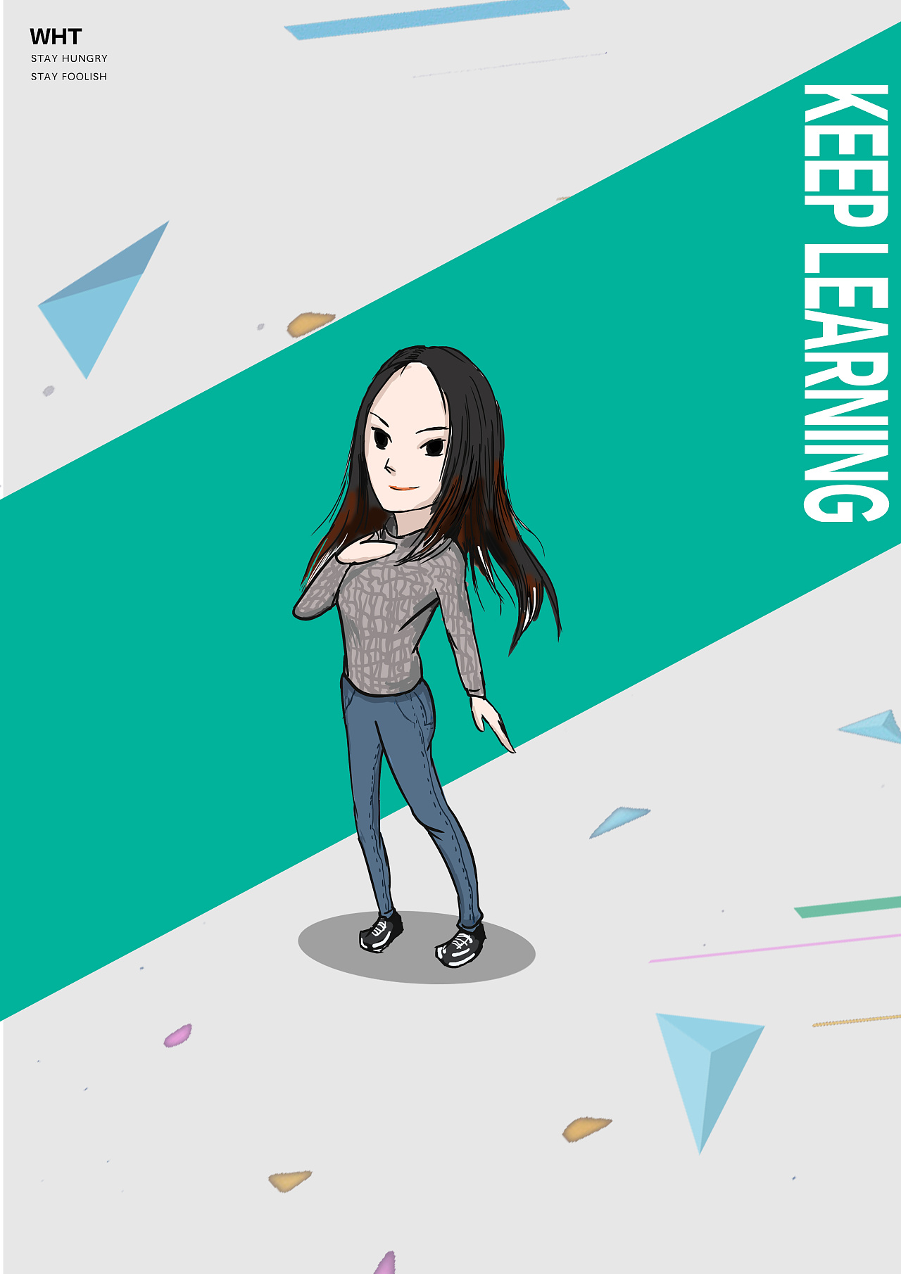 一个一个人|平面|ip形象|老weicoco - 原创作品 - 站酷 (zcool)