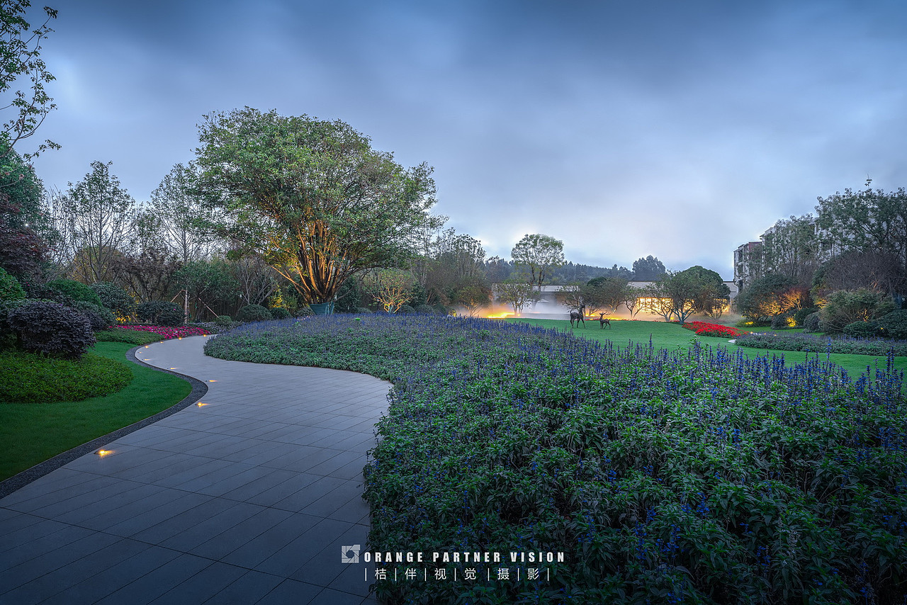 景观摄影： 昆明万达都会艺术馆示范区/ 桔伴视觉（图ZMjQ1MDc4NTU2） - 环境/建筑摄影 - 站酷设计师桔伴视觉左斯洋原创素材 - 站酷ZCOOL