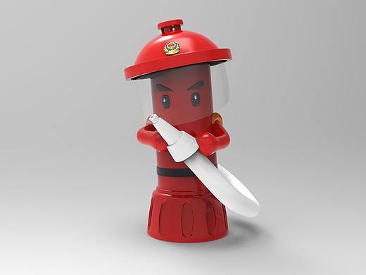 消防公仔IP形象 - 版权未出售,可细化