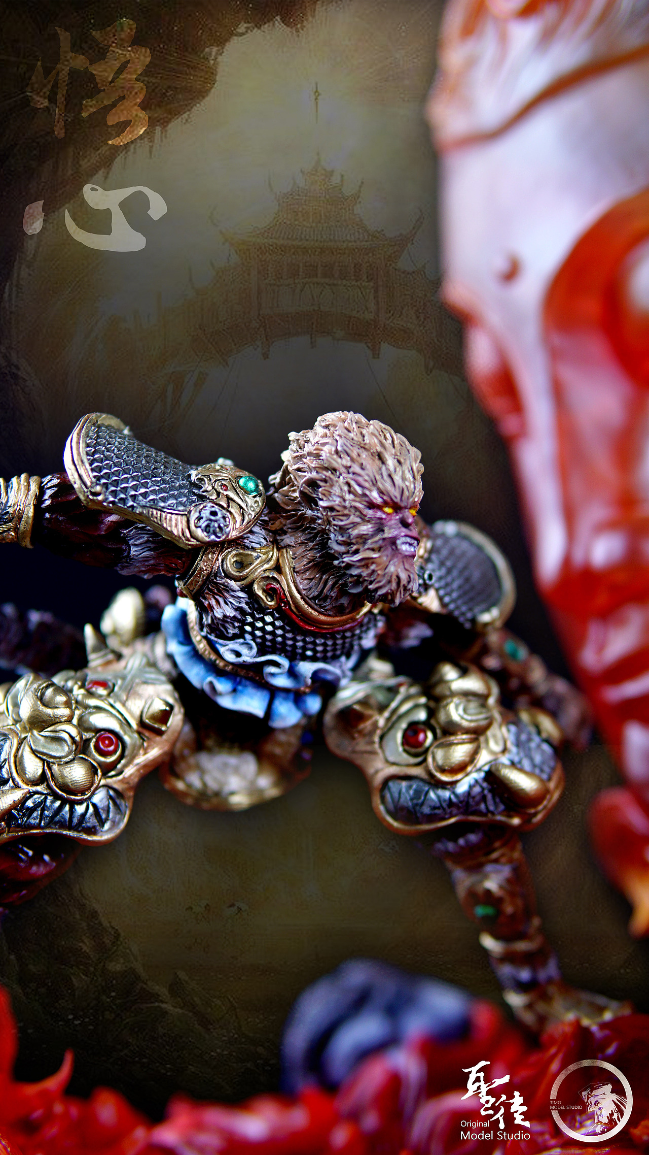 聖徒原创作品《悟.心》（图ZMTE4MzYwNzM2） - 手办/模玩 - 站酷设计师聖徒原创素材 - 站酷ZCOOL