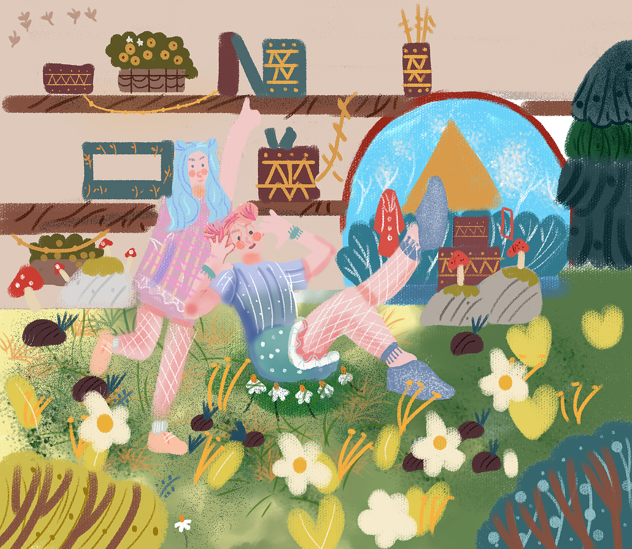 奔向春天（圖ZMjkwMDYwOTI4） - 書籍/畫冊 - 站酷設(shè)計師94074765原創(chuàng)素材 - 站酷ZCOOL