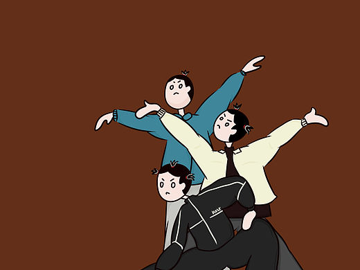 一些三人行发小行为（个人主页-ZNjQ0MjgyNzI=） - 创作习作 - 站酷设计师虎皮椒不大明白原创素材 - 站酷ZCOOL