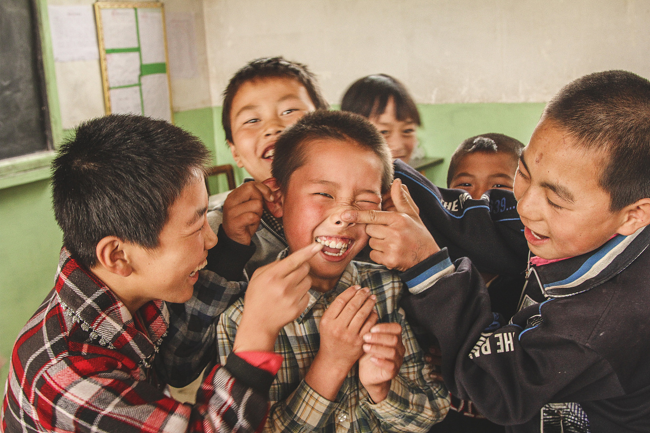 甘肃支教大山里的希望