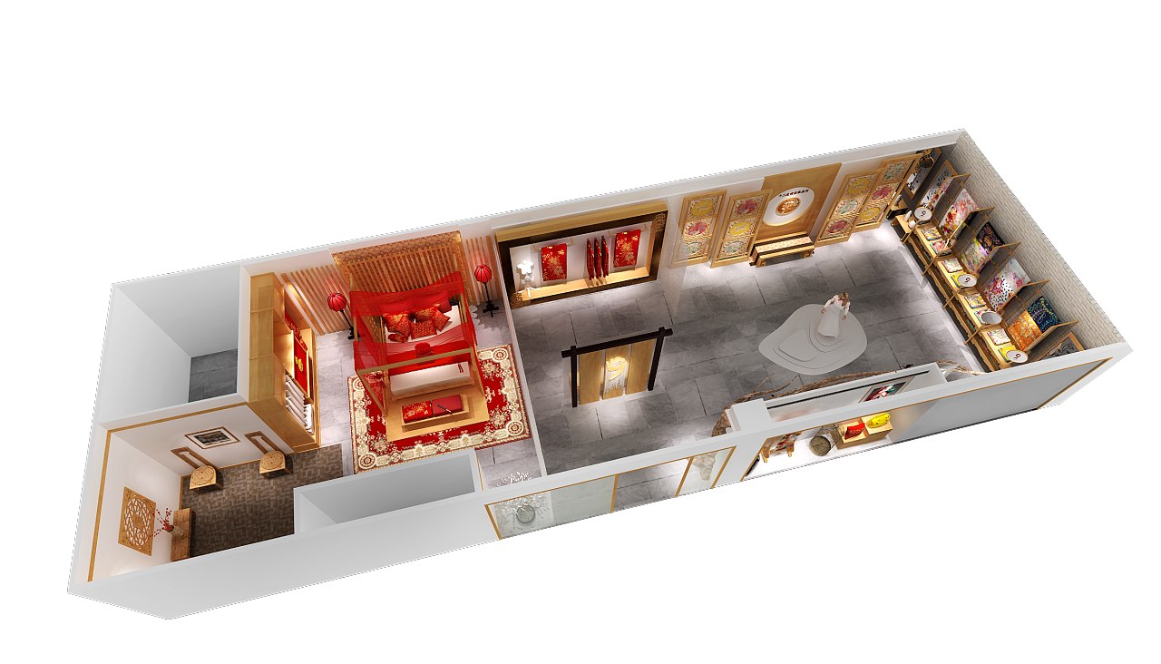 苏州香秀丝绸产品展示馆展策方案二 - 原创作品 - 站酷(zcool)