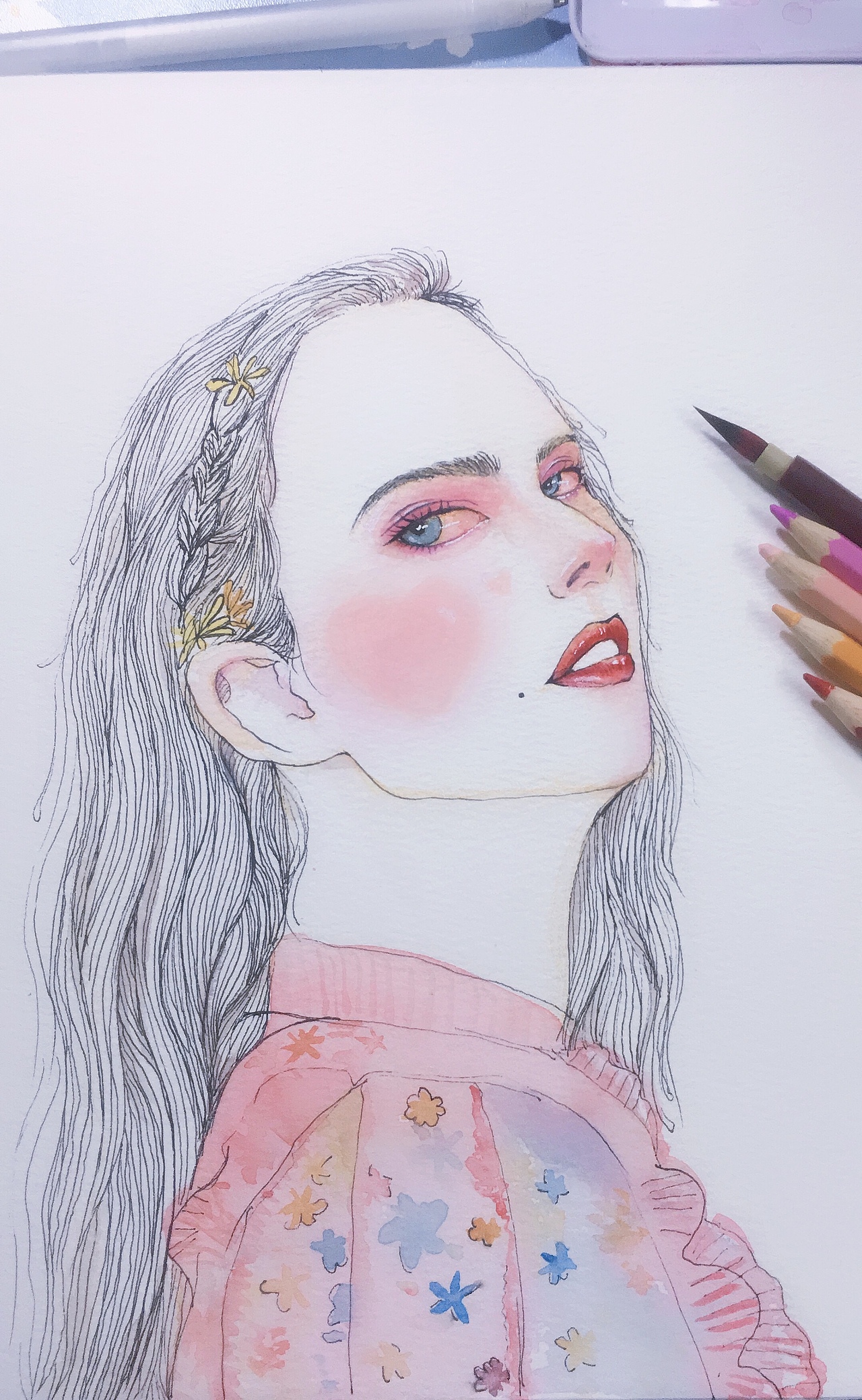 练习插画（图ZMTYyODk0MjA4） - 创作习作 - 站酷设计师玲玲玲L原创素材 - 站酷ZCOOL