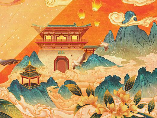 中秋节插画