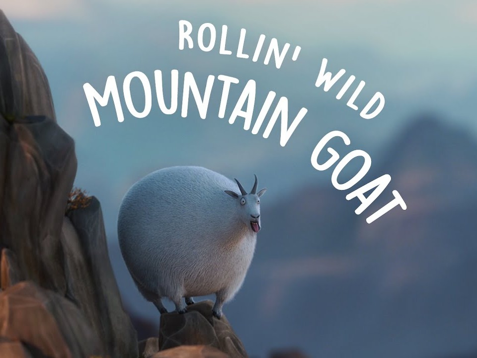 Mountain Goat —— what if animals were round?