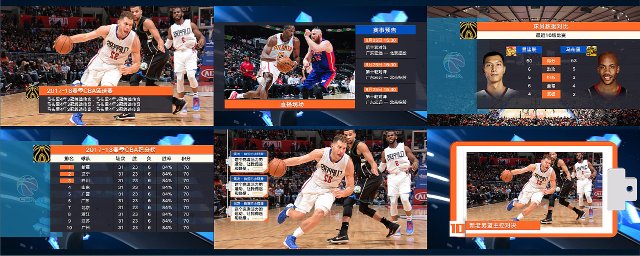 2017-18 CCTV篮球季 | 整体视觉形象 | Sens Vision（图ZMTQ2Mzg1MzAw） - 栏目片头 - 站酷设计师感观视界Sens原创素材 - 站酷ZCOOL