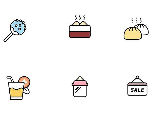 一组扁平图标（个人主页-ZNDY2NTYzODg=） - 图标 - 站酷设计师北呀北原创素材 - 站酷ZCOOL