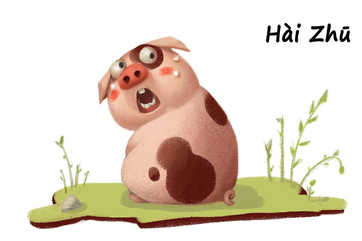 十二生肖（图ZNzIxNjgzNDA=） - 创作习作 - 站酷设计师胖子胡蛋儿原创素材 - 站酷ZCOOL