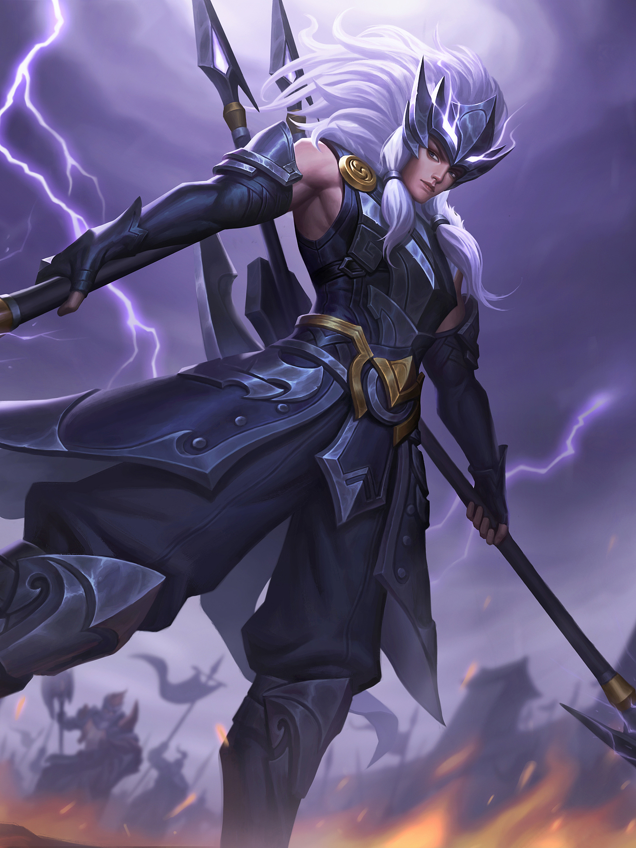 王者荣耀马超同人（图ZMTc0MTUxMTg4） - 创作习作 - 站酷设计师罗知文_爱画画原创素材 - 站酷ZCOOL