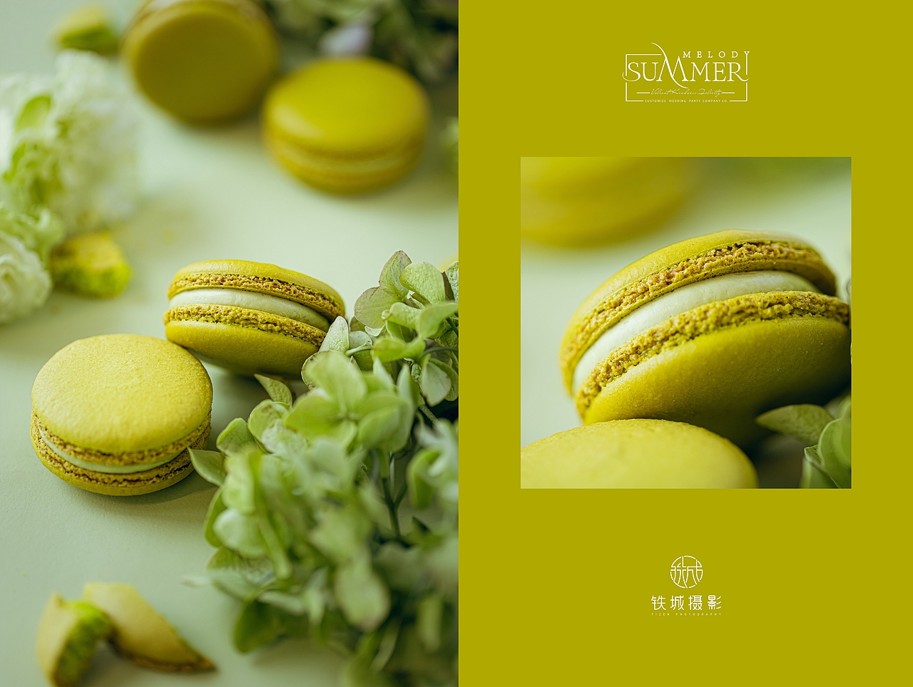 美食摄影｜#马卡龙# summer蛋糕系列上新