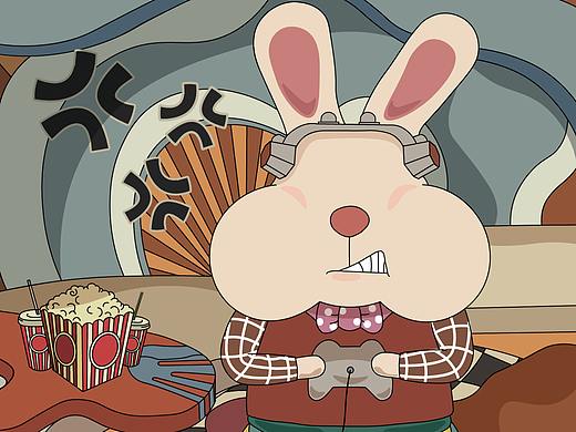 气球兔系列作品欣赏