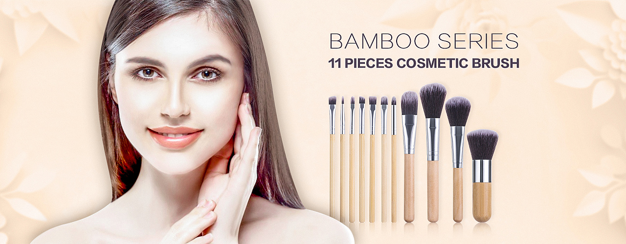 速卖通全屏海报 化妆刷 腮红刷 彩妆刷 高光刷 眼线刷