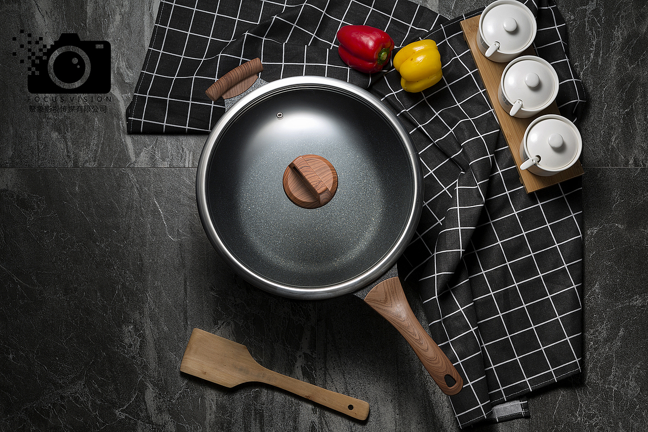 申久泰麦饭石锅拍摄（图ZOTkxNDk5MjQ=） - 产品摄影 - 站酷设计师聚象影视传媒原创素材 - 站酷ZCOOL