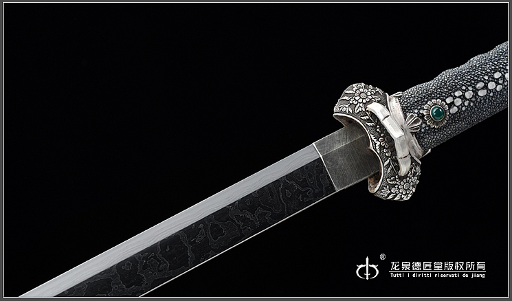 德匠堂宝剑龙泉刀剑天铁系列之胜影唐刀dj3396