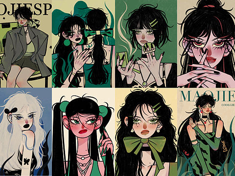 💚2022我的插画总结💚