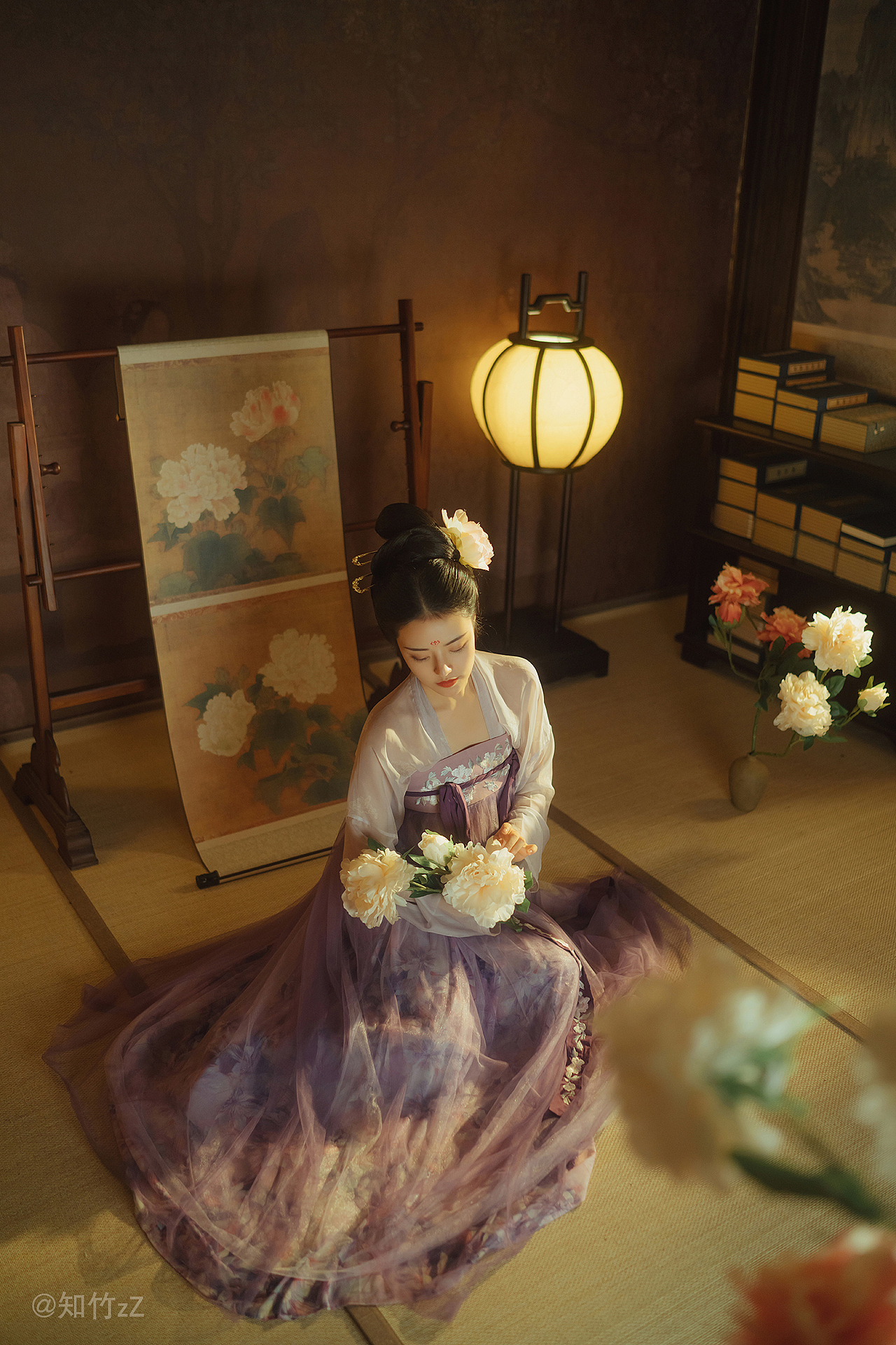 国色天香|摄影|人像摄影|知竹zz_原创作品-站酷zcool