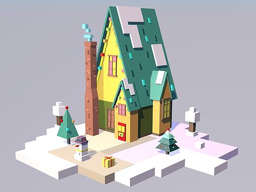 自学两天后的C4D