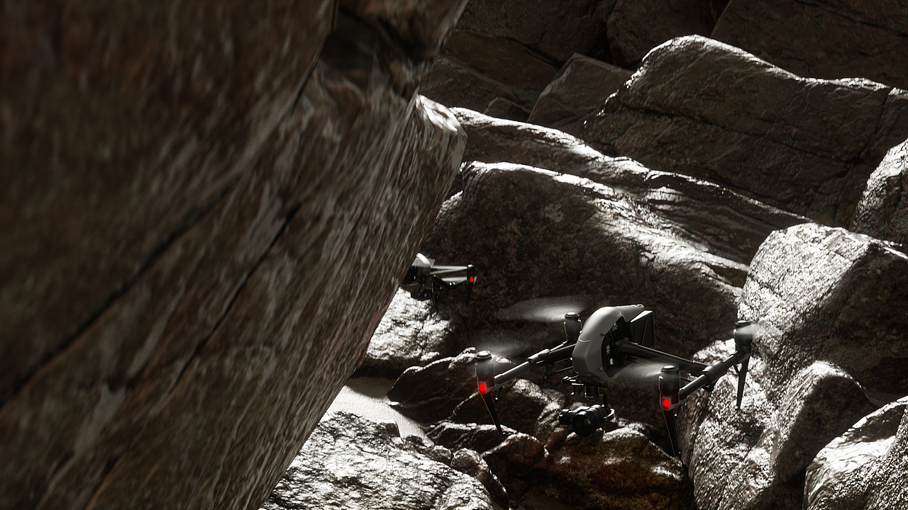 【产品渲染-无人机】（图ZMjgwMTg3NzIw） - 产品 - 站酷设计师倪林原创素材 - 站酷ZCOOL