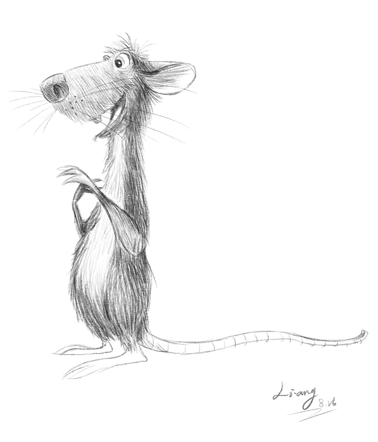 今日练习色彩线稿