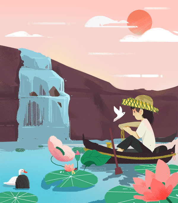 GIF动态插画系列作品(图ZMjUyNjI5NDUy) - 创作习作 - 站酷设计师爱画画的翛翛原创素材 - 站酷ZCOOL