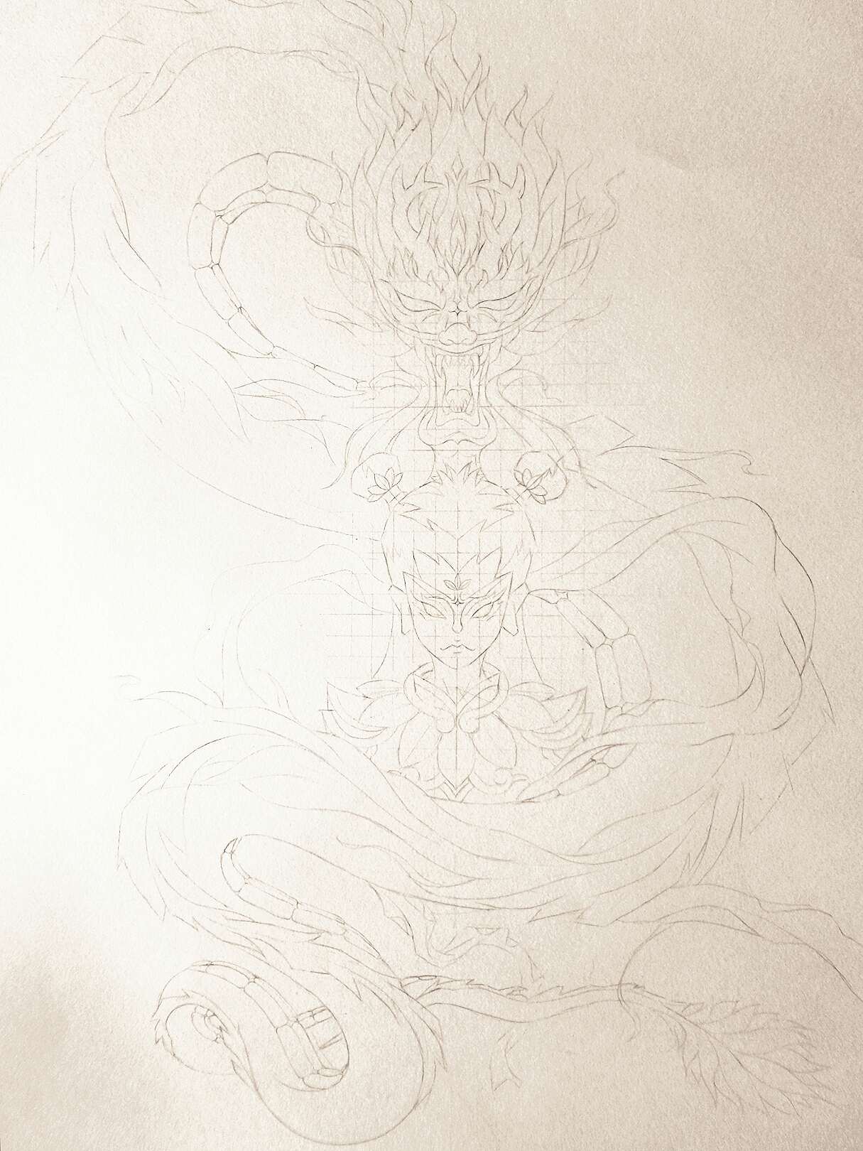 哪吒手稿（图ZNjkzODMwMzY=） - 创作习作 - 站酷设计师吾本惡原创素材 - 站酷ZCOOL