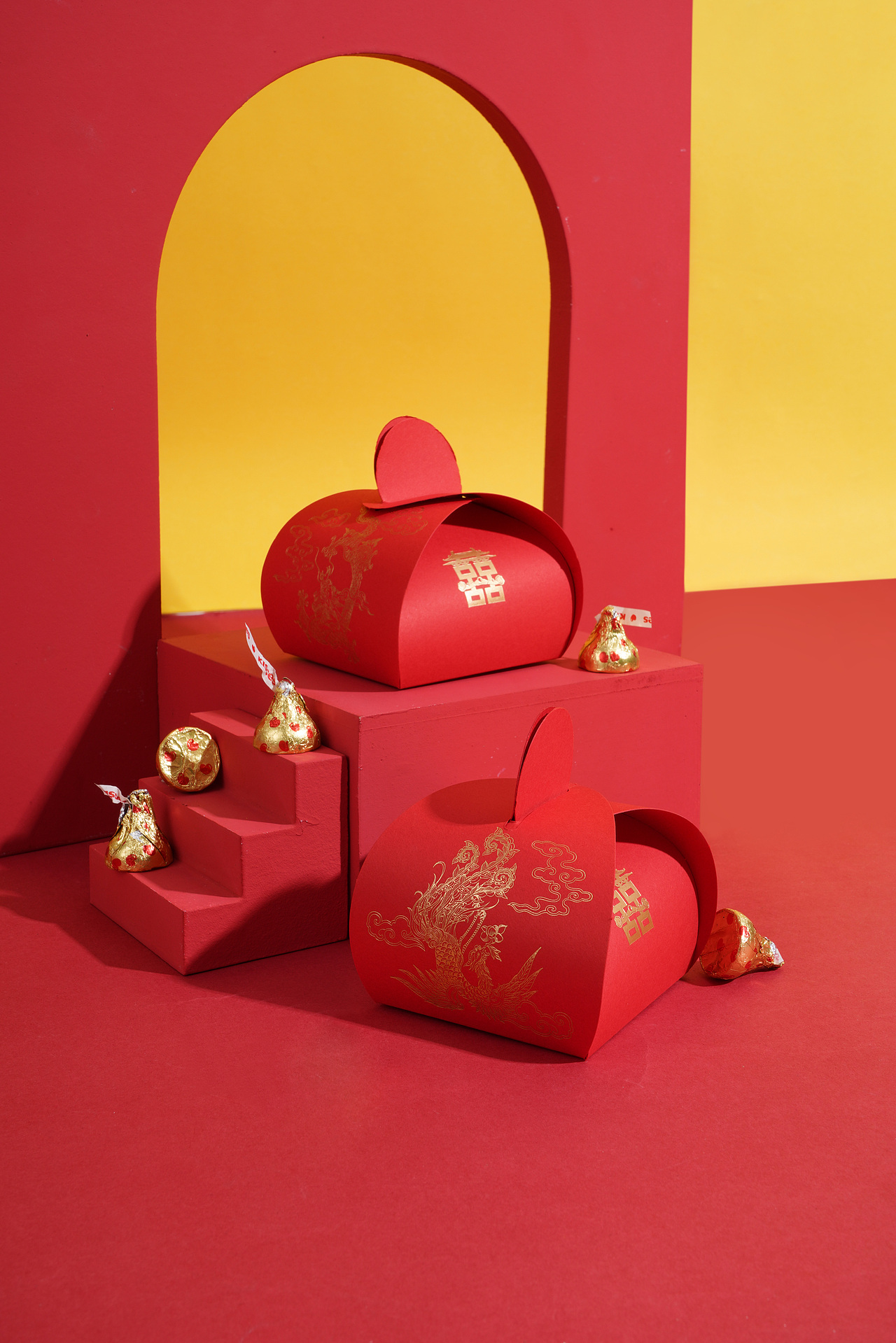 红包、请柬、喜糖盒拍摄