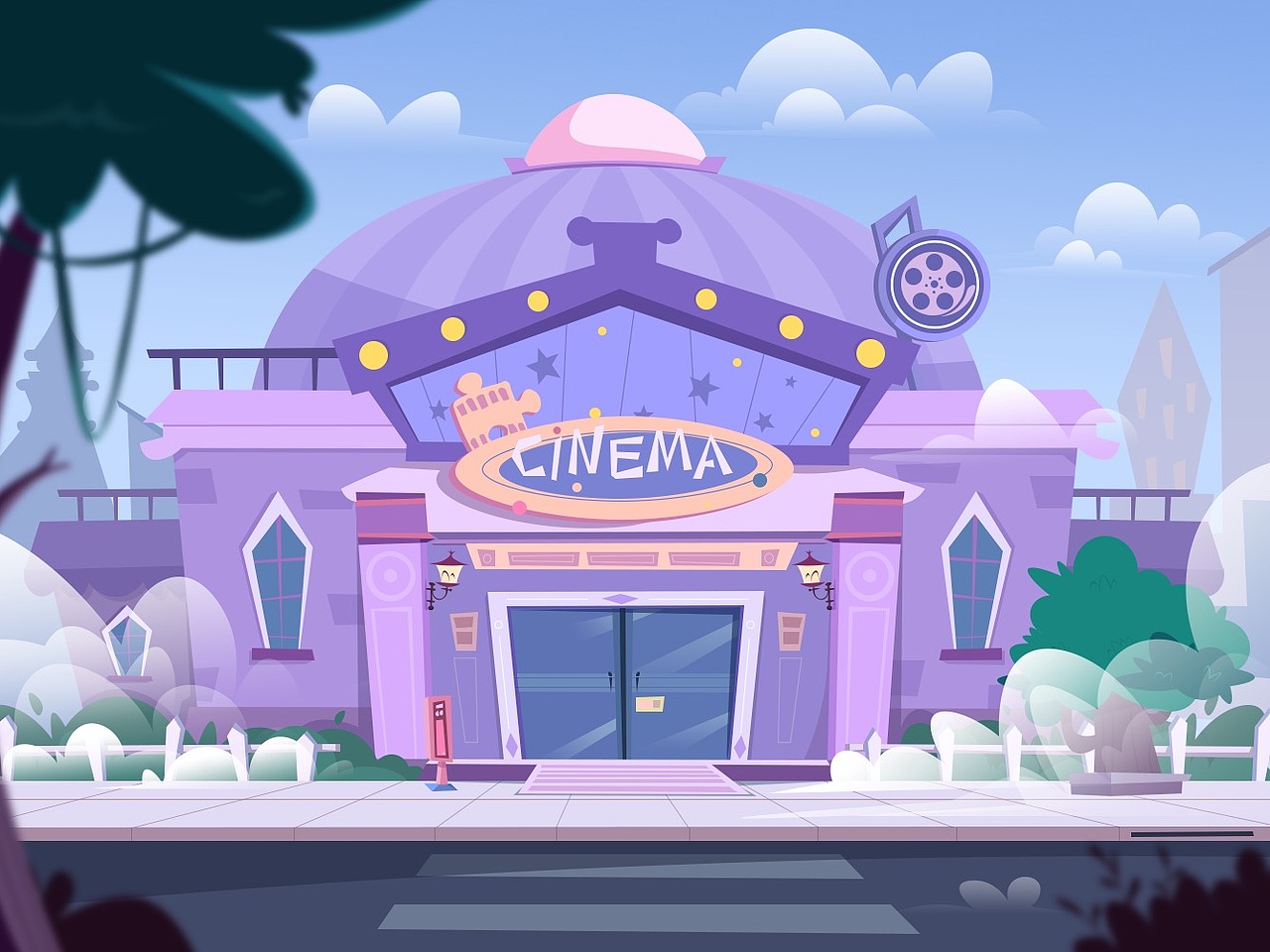 儿童插画项目场景（图ZMjMwNTE2NjQ4） - 儿童插画 - 站酷设计师田伽敬原创素材 - 站酷ZCOOL