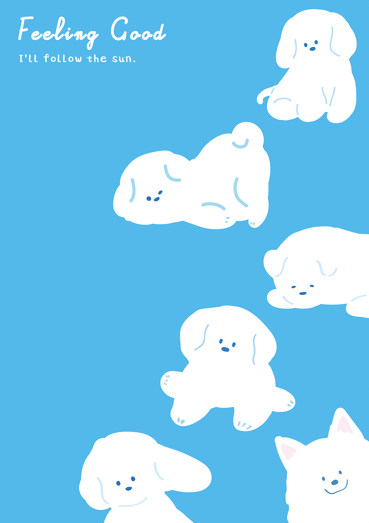 花犬之间（图ZMjkxODY1Mjgw） - 艺术插画 - 站酷设计师宇宙空七原创素材 - 站酷ZCOOL