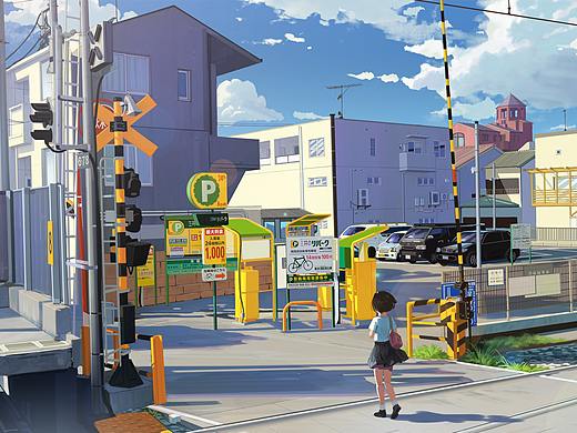 新海诚街道场景