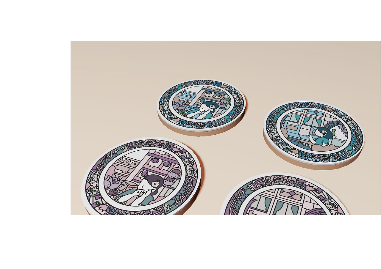 广彩与纪念品设计（图ZMTkwNTEyMzE2） - 工艺品设计 - 站酷设计师疯狂的紫菜原创素材 - 站酷ZCOOL