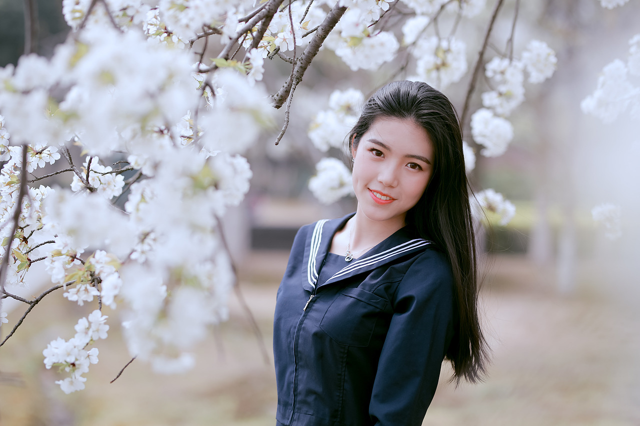 樱花樱花好想你（图ZMTE0MDAwODIw） - 人像摄影 - 站酷设计师月月大王原创素材 - 站酷ZCOOL