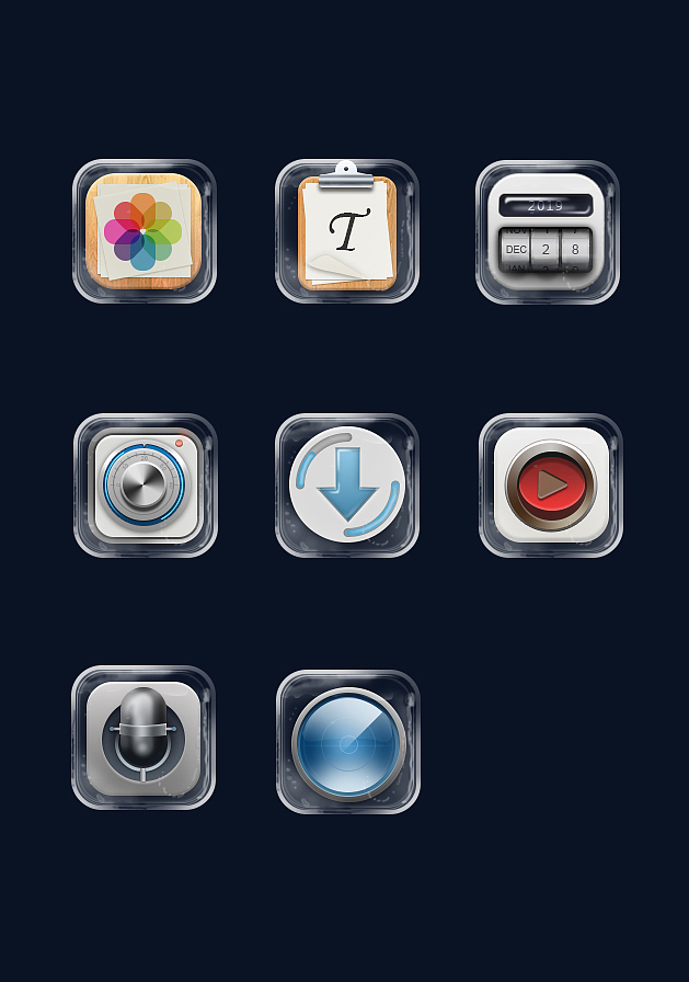 拟物图标（图ZMTU3ODk4MDg4） - 图标 - 站酷设计师英喵原创素材 - 站酷ZCOOL