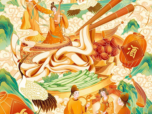 城市美食系列-西安凉皮