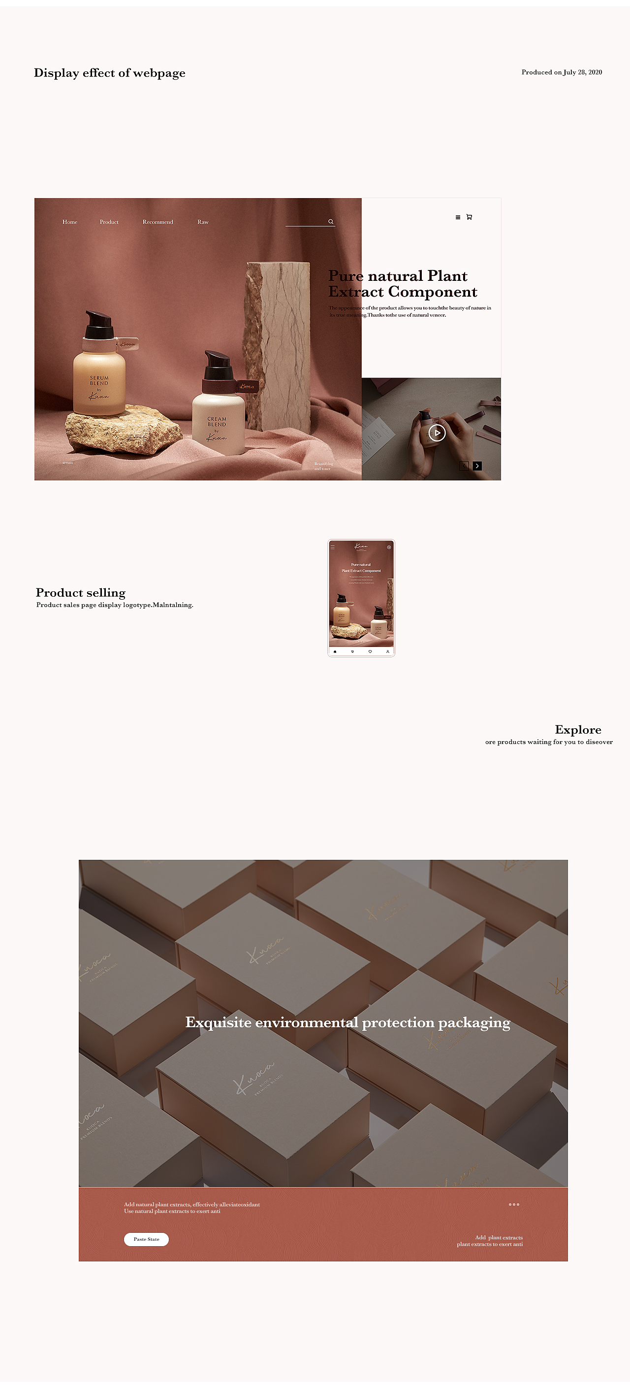 官网首页+详情页*2（图ZMjY0NTc4ODMy） - 电商 - 站酷设计师丿痴痴呆呆原创素材 - 站酷ZCOOL