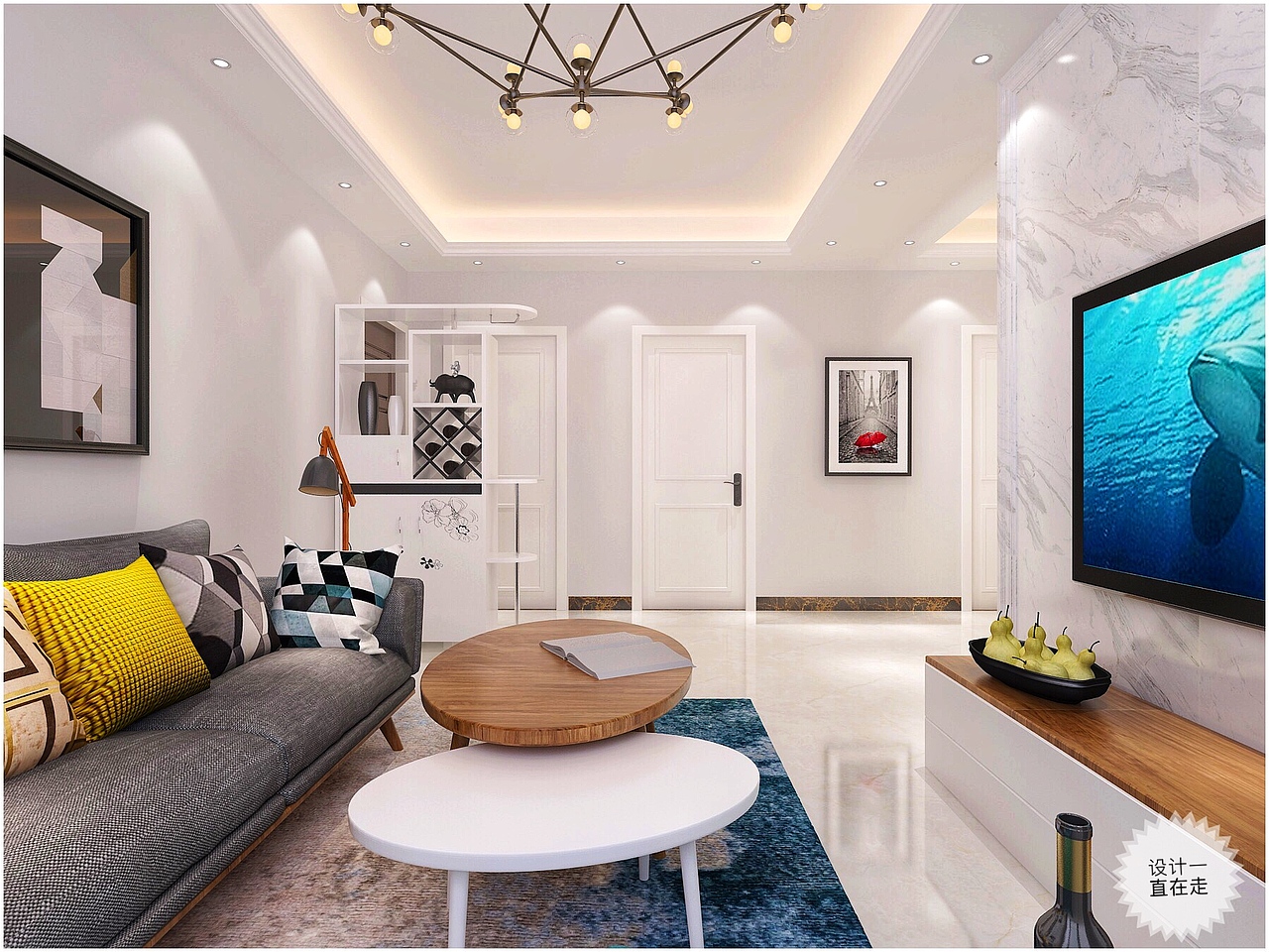 北欧混搭（图ZOTg3ODkzMTI=） - 家装设计 - 站酷设计师麻辣诱惑原创素材 - 站酷ZCOOL