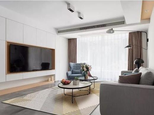 宜家悦筑装饰-沈阳120平北欧风二手房装修效果图