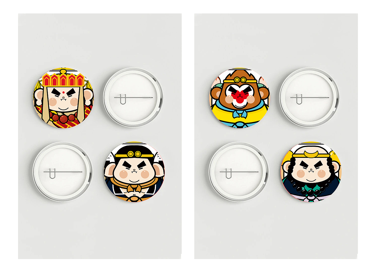 西游天团IP形象设计（图ZMzAzMzQ4MTA4） - IP形象 - 站酷设计师吒吒龙原创素材 - 站酷ZCOOL