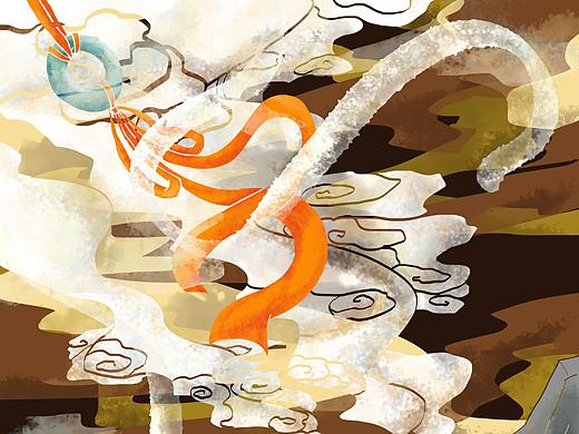 《楚辞》之九歌插画设计