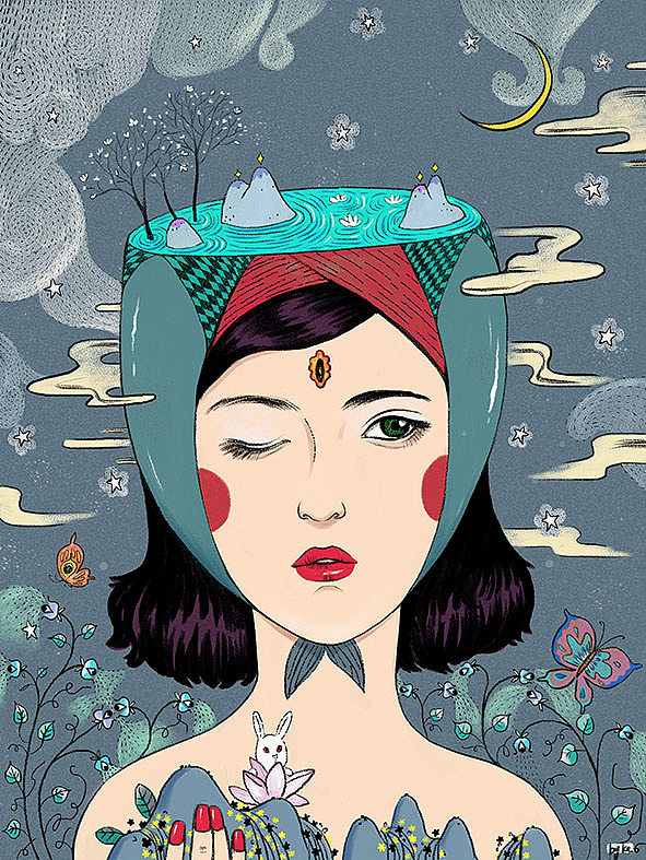 無意識(shí)亂畫（圖ZMjU2MzAzNjg=） - 商業(yè)插畫 - 站酷設(shè)計(jì)師kekedou123原創(chuàng)素材 - 站酷ZCOOL