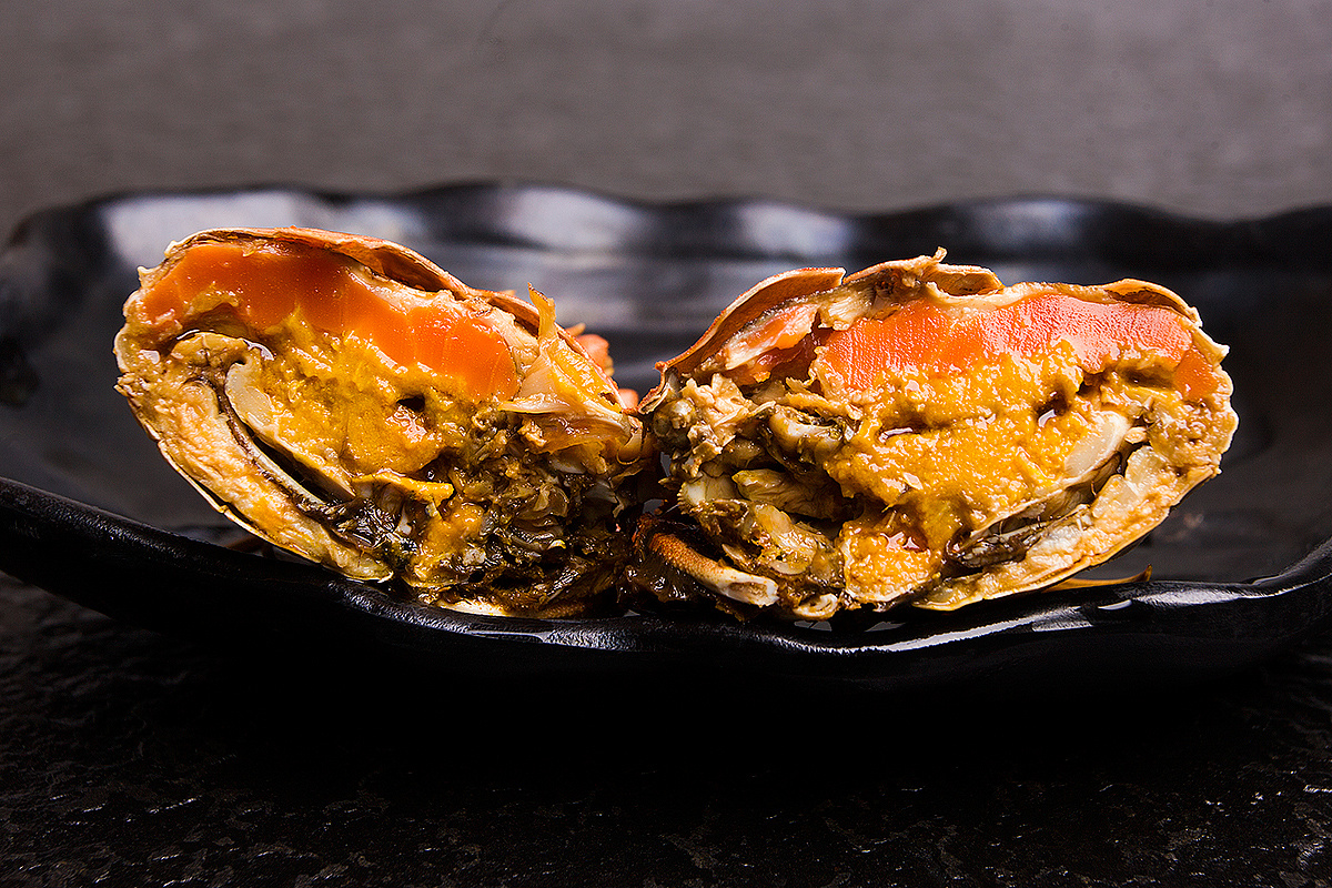 蟹黄秋日心头痒