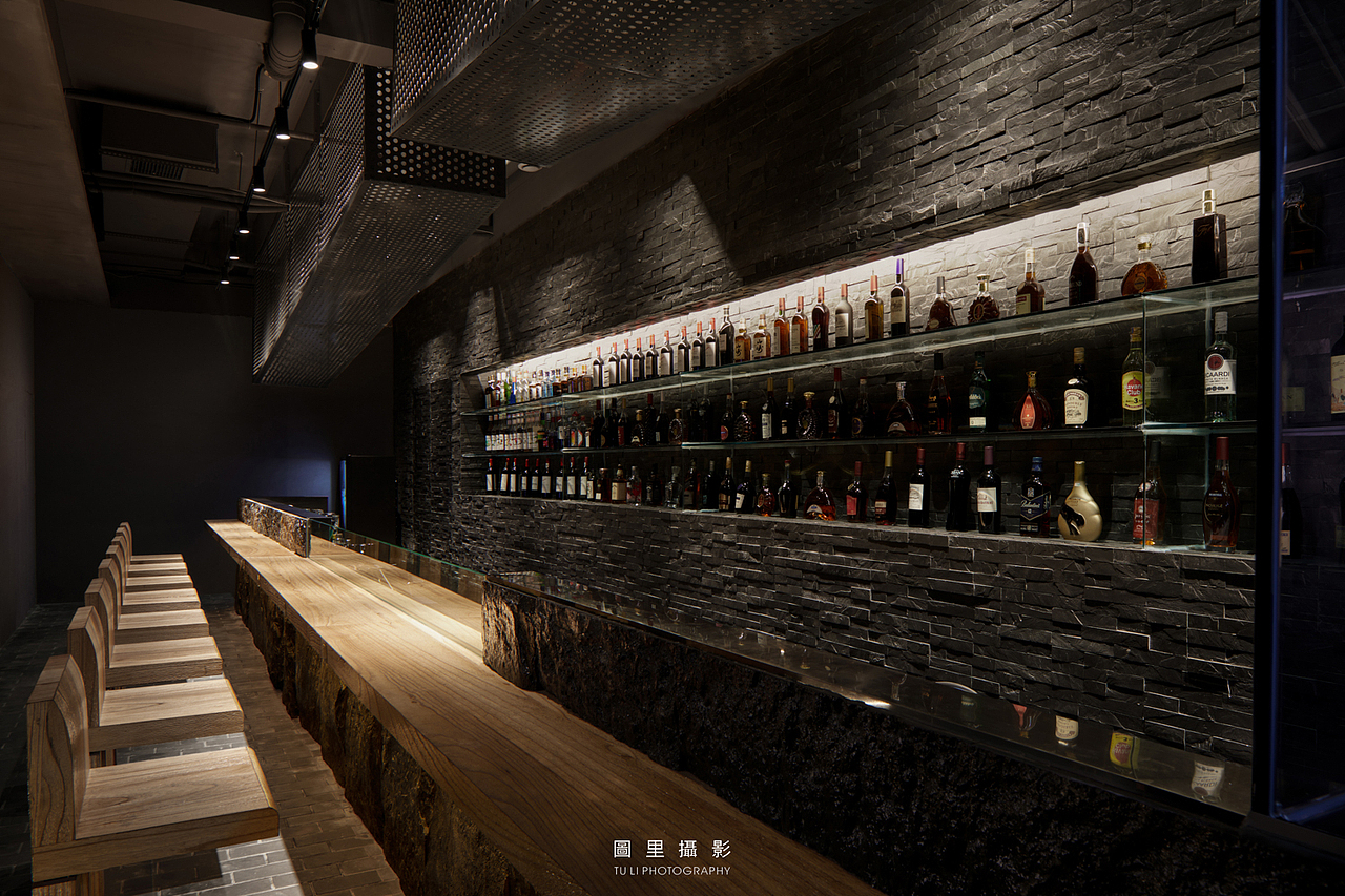 北城天街赤犇炭火烤肉室内空间摄影