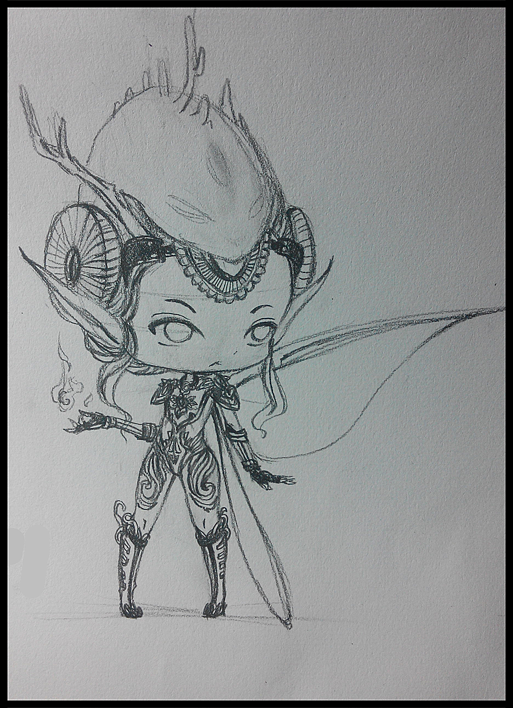 游戏角色设计练习（图ZMjc0MTAxODQ=） - 概念设定 - 站酷设计师蔡琪琪原创素材 - 站酷ZCOOL