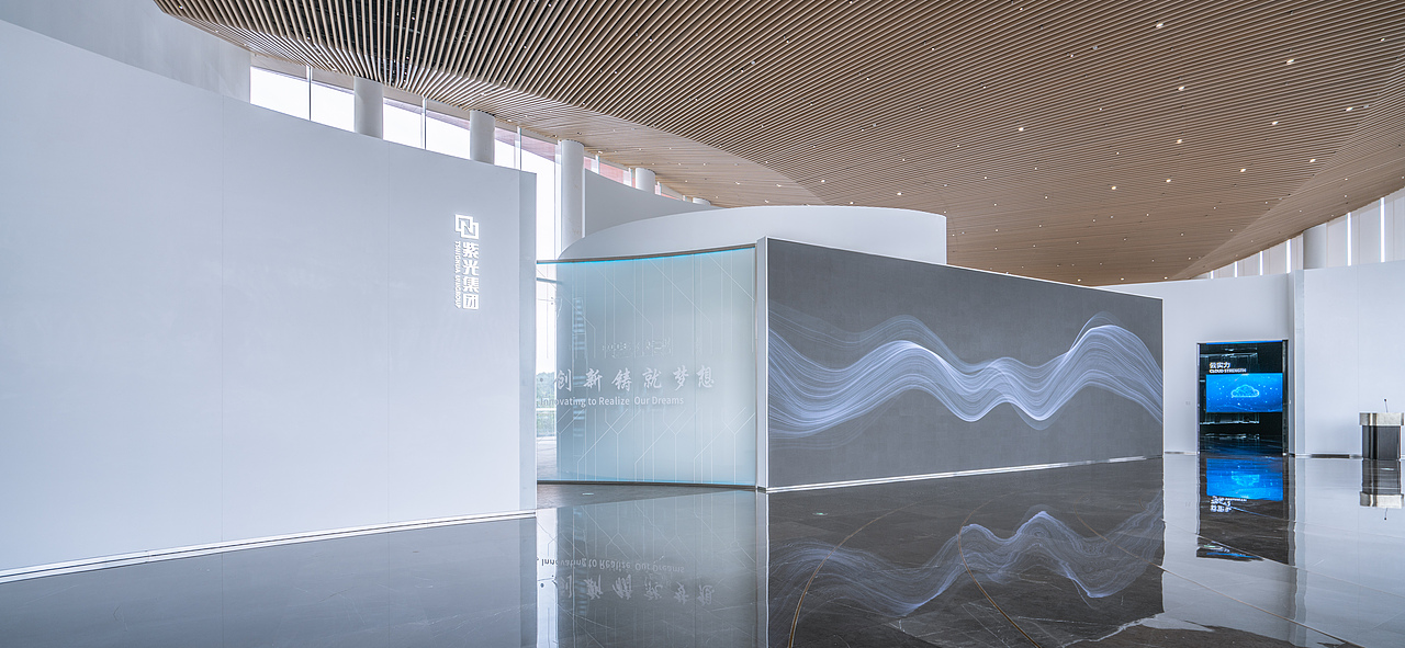 成都紫光智慧之环展厅（图ZMjMyNDcyOTI4） - 环境/建筑摄影 - 站酷设计师i紅塵原创素材 - 站酷ZCOOL