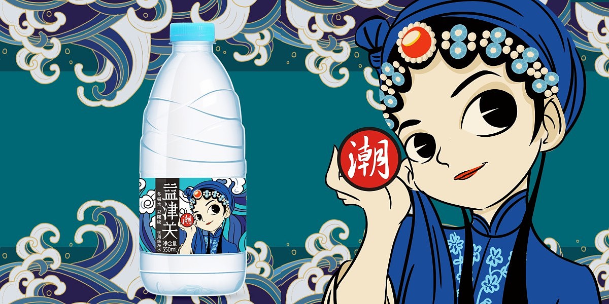 纯净水包装设计 瓶装水包装设计 水包装设计 饮用水包装设计 益津关水包装设计 郑州突破包装设计 郑州饮料包装设计 郑州食品包装设计 郑州快消品包装设计 突破品牌策划