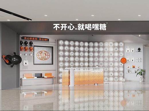 嘿糖奶茶概念店 | 魔戏空间设计案例